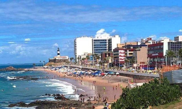 Flat Avenida Oceanica Barra Daire Salvador da Bahia Dış mekan fotoğraf